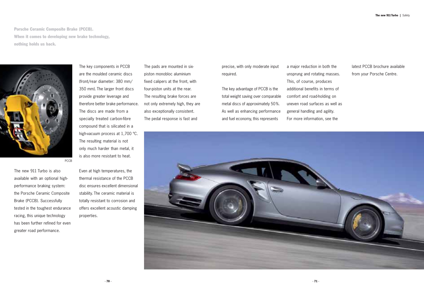 2006 Porsche 911 Turbo Brochure Page 27